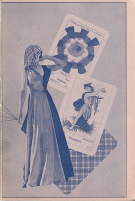 Bludnost jedné představy (1940), obálka Karel Černý